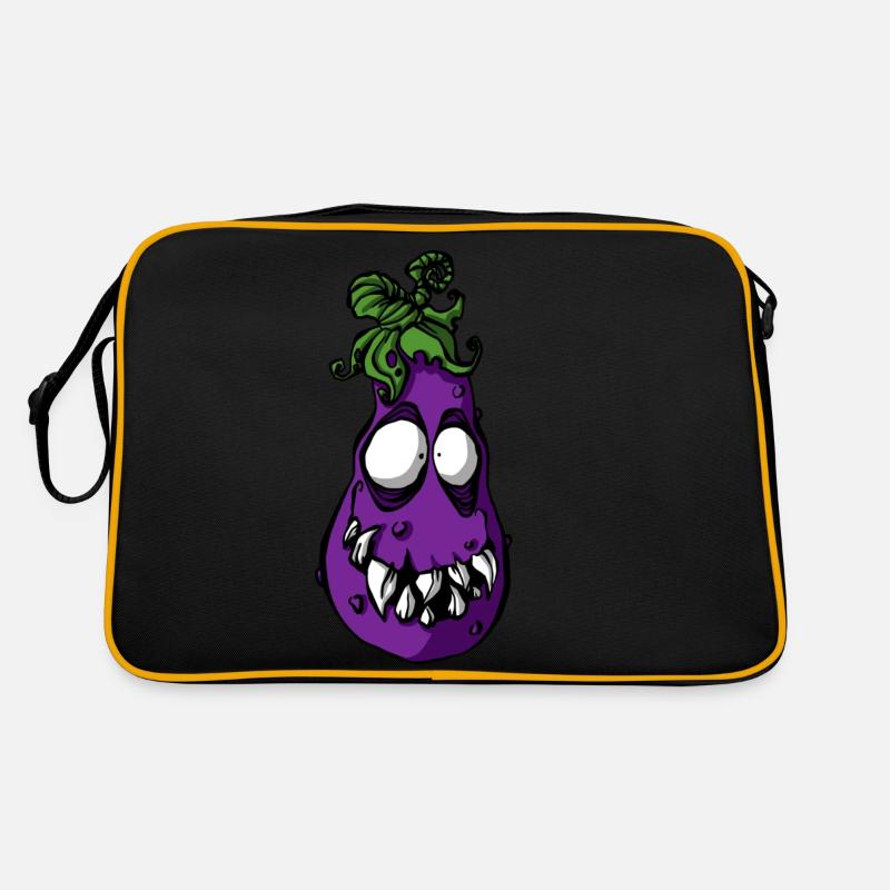 Eggplant vegetable Retro Bag