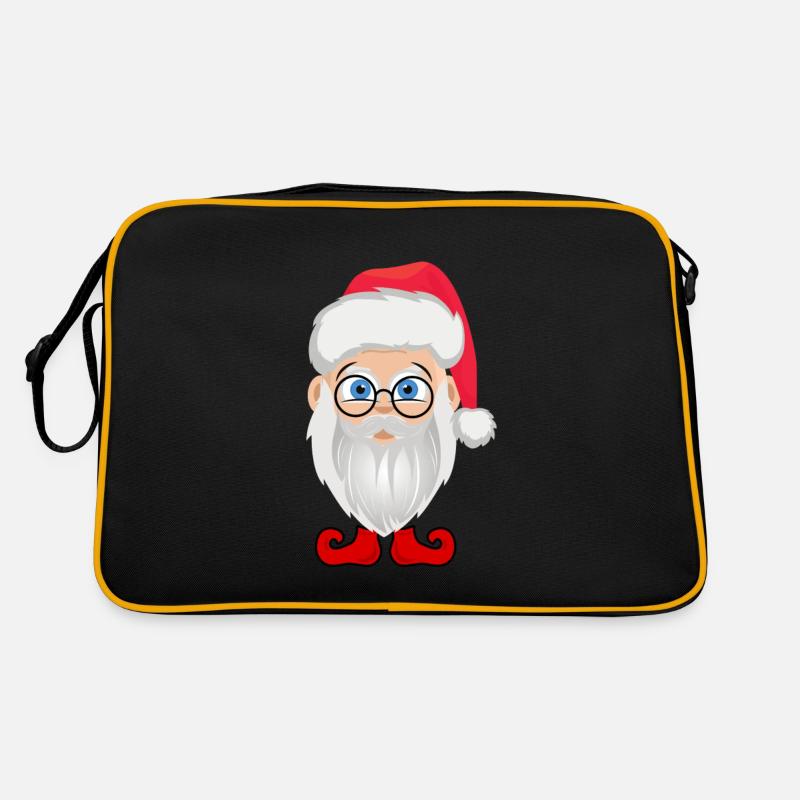 Weihnachtsmann Retro Tasche