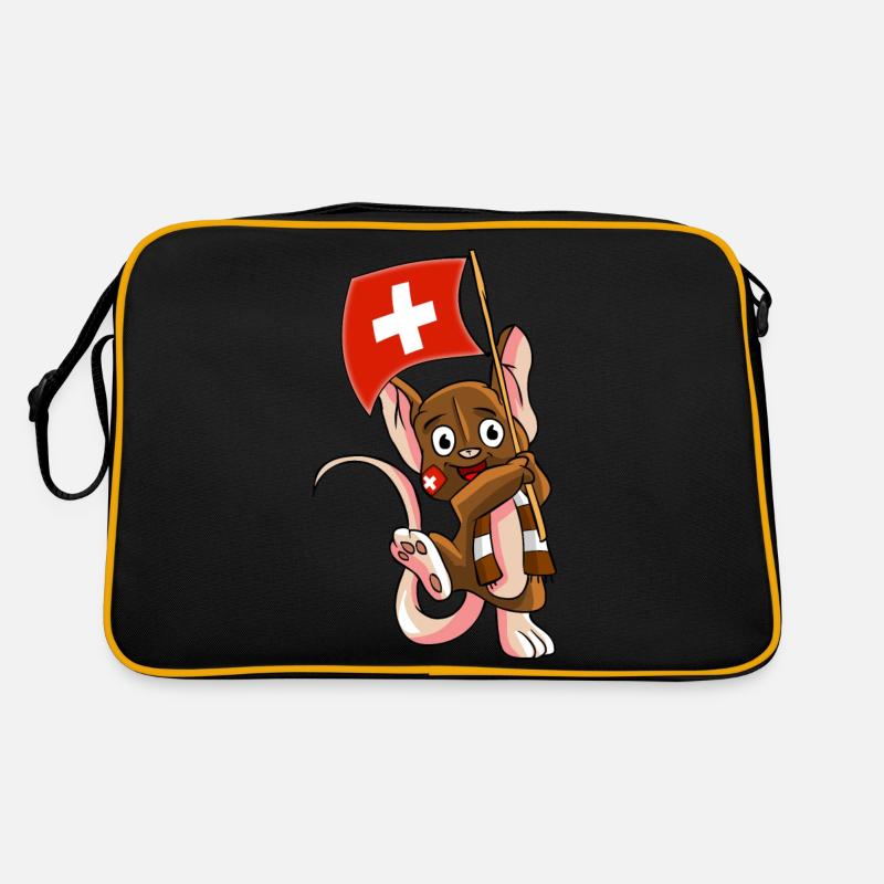 Souris suisse Sac Retro