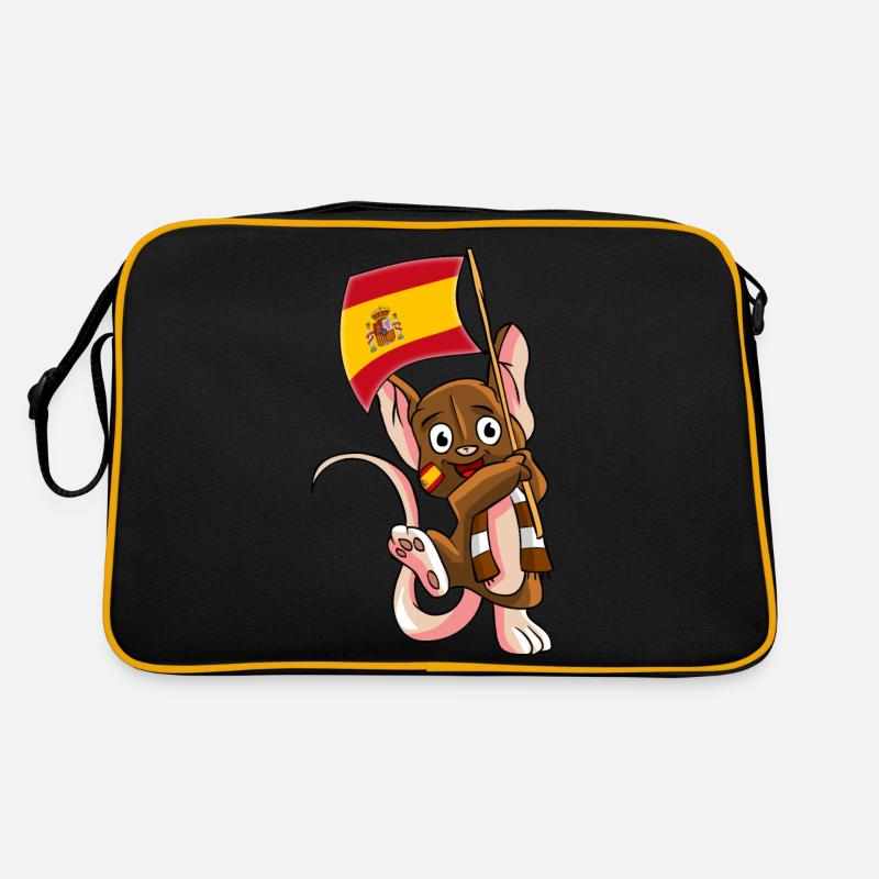 Spain Fan Mouse Retro Bag