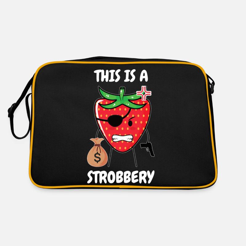 this is a strobbery Geschenkidee Retro Tasche