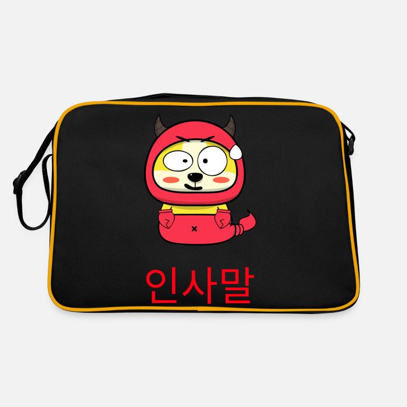 Korean Cute Devil Retro Bag