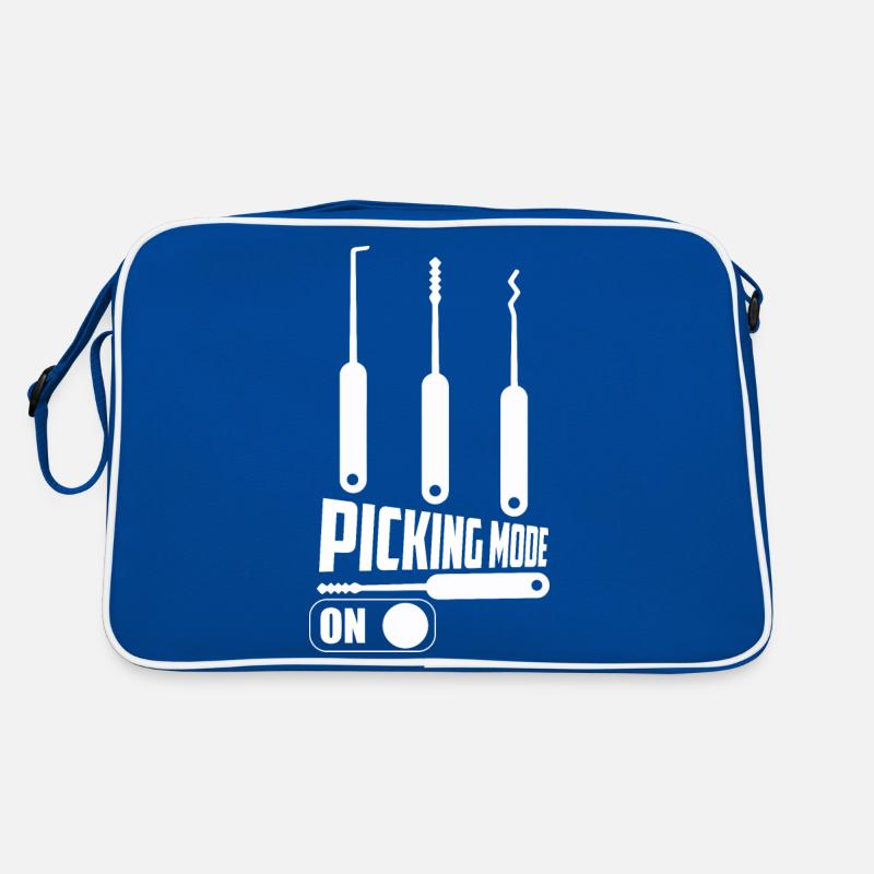 Picking Mode On Lockpicker Locksmith Retro Tasche