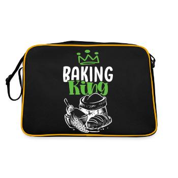 Roi de la cuisson - Sac Retro - noir/or - Dos