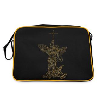 Michael Archange Saint Christian Angels Saint SNK - Sac Retro - noir/or - Dos