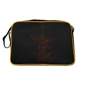 Michael Archange Saint Christian Angels Saint SNK - Sac Retro - noir/or - Dos
