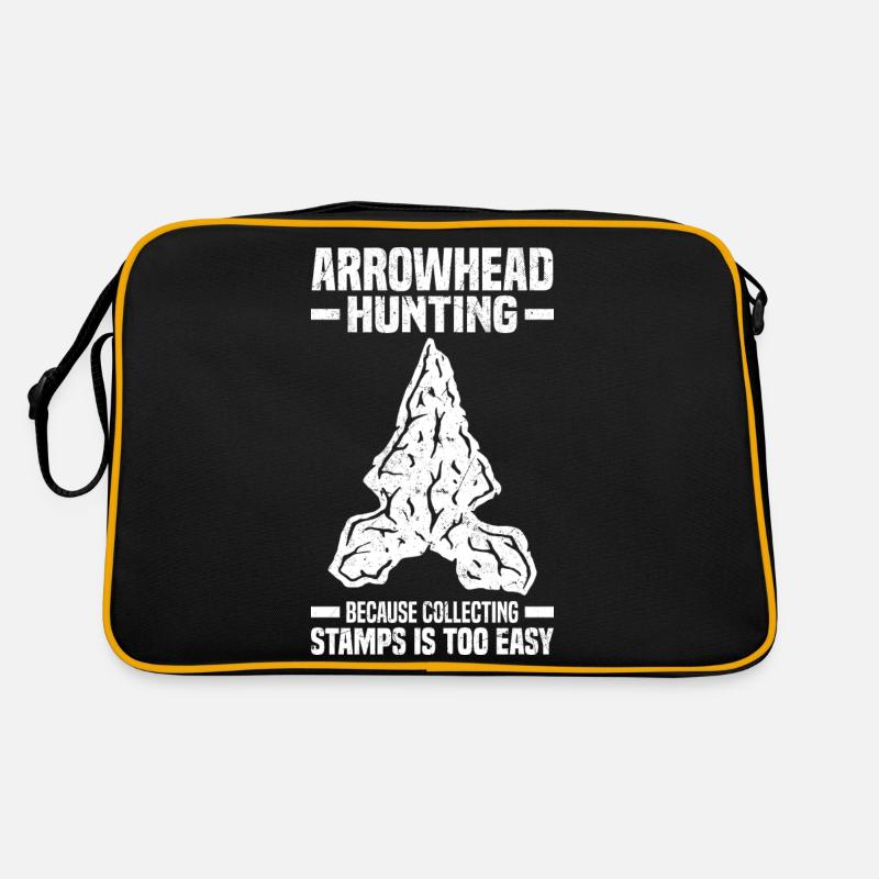 Pfeilspitzen sammeln | Pfeilspitzenjagd Geschenk Retro Tasche