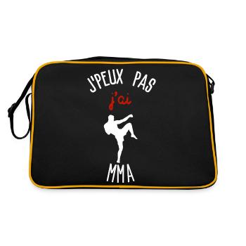 J peux pas j ai mma - Sac Retro - noir/or - Dos