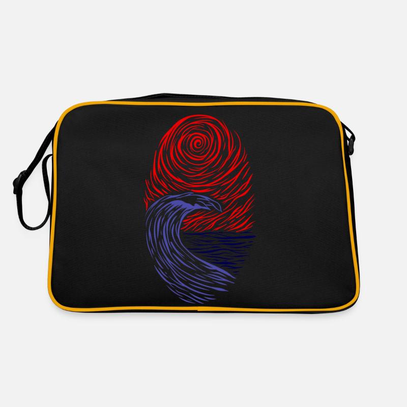 Dynamic waves Retro Bag
