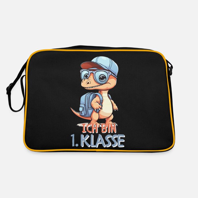 I'm 1st class. First-class elementary school student Retro Bag