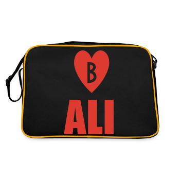 A matter of the heart Bali - Retro Bag - black/gold - Back