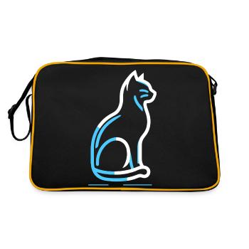 animal de compagnie symbole animal de compagnie - Sac Retro - noir/or - Dos