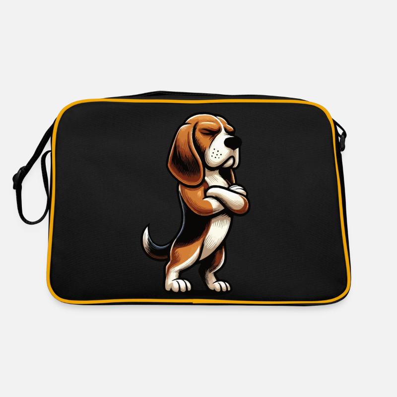 Beagle Beagle Owner Beagle Lover Beaglefan Retro Bag