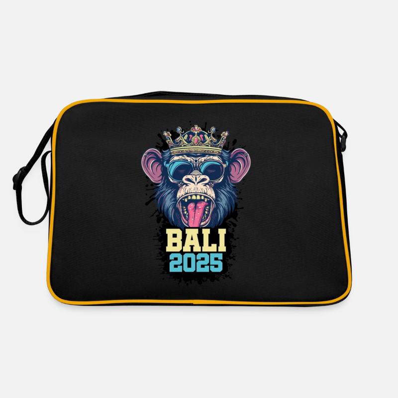 Bali 2025 Affe Retro Tasche