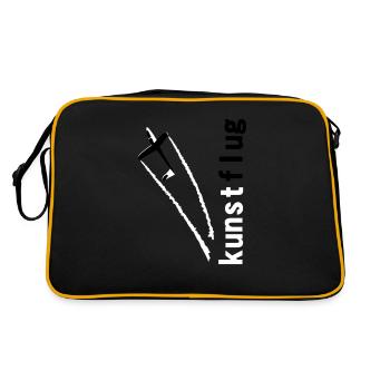 Glider Gliding Glider Glider Aerobatic - Retro Bag - black/gold - Back