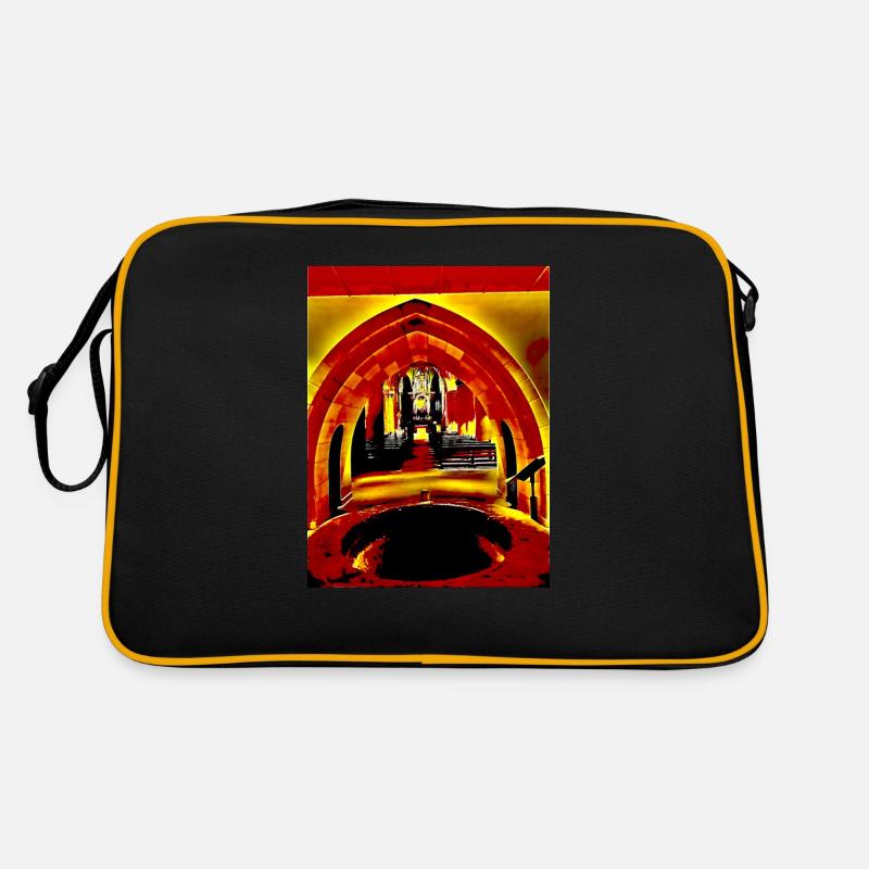 Devils Kitchen - Retro Tasche - Schwarz/Gold