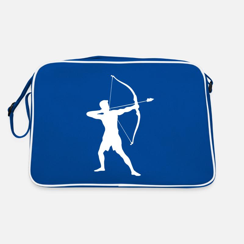 Silhouette d’archer, précise Sac Retro
