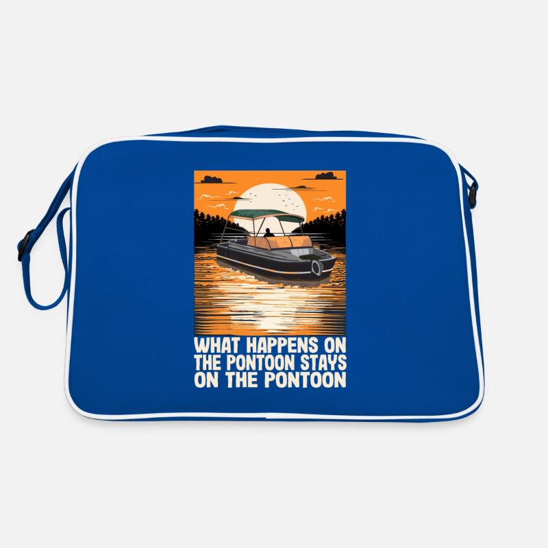 Ce qui se passe sur le ponton reste sur le ponton Sac Retro