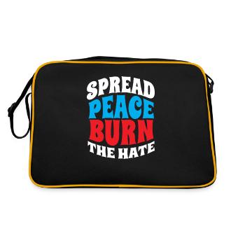 shirt new 06 - Retro Bag - black/gold - Back