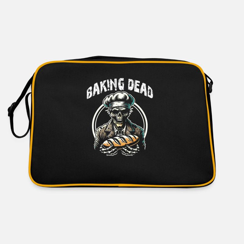 Cuisson Dead Zombie Baker Boulanger effrayant Sac Retro