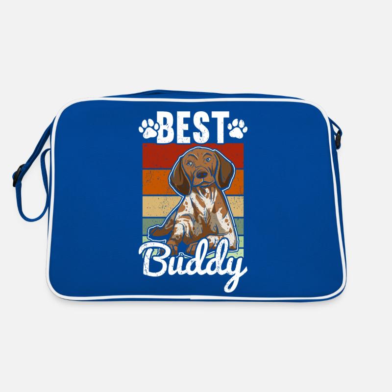 German Shorthaired Pointer Dog Retro Bag