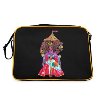 Mrs. Loyale - Retro Bag - black/gold - Back