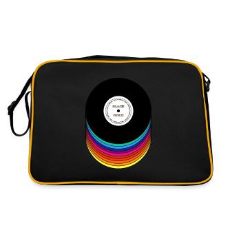 Black Gold - Retro Bag - black/gold - Back