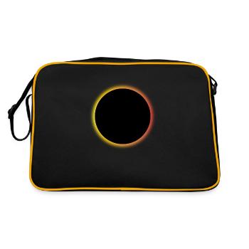 BLACK HOLE - Retro Bag - black/gold - Back