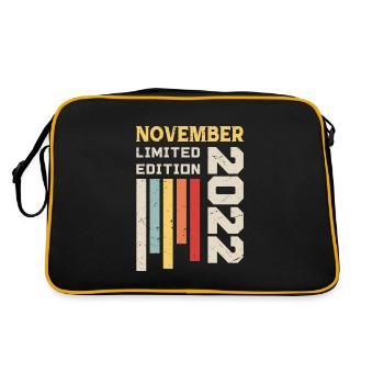 November 2022 Birthday Gift - November 2022 - Retro Bag - black/gold - Back