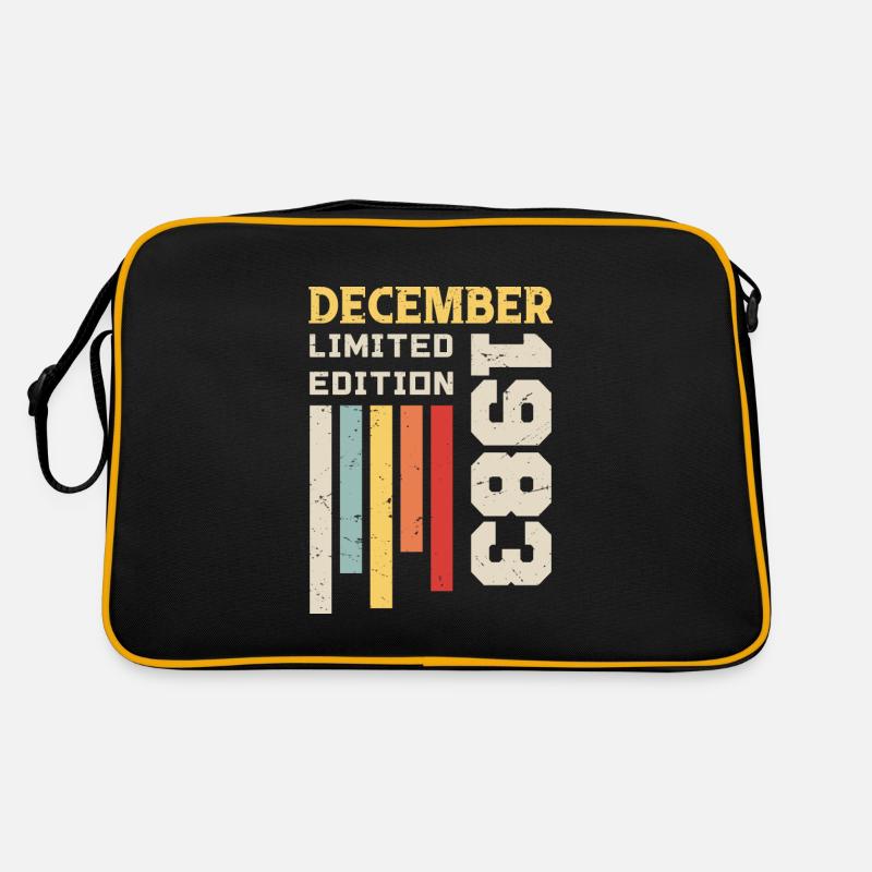 Dezember 1983 - Dezember 1983 Geburtstagsgeschenk Retro Tasche