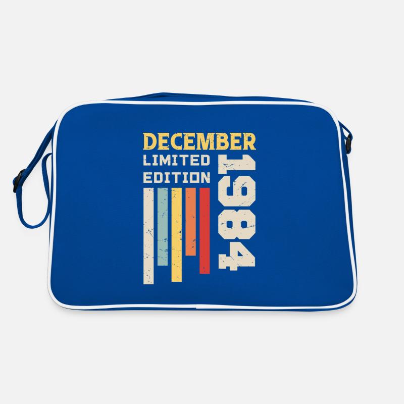 Dezember 1984 - Dezember 1984 Geburtstagsgeschenk Retro Tasche