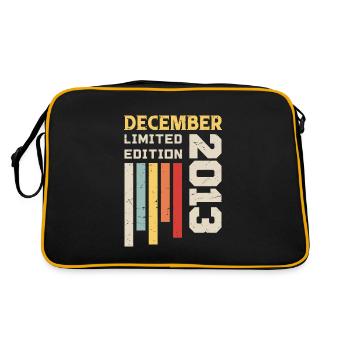 Décembre 2013 - Cadeau anniversaire Décembre 2013 - Sac Retro - noir/or - Dos