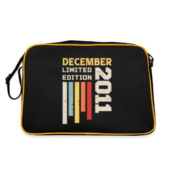 December 2011 - December 2011 Birthday Gift - Retro Bag - black/gold - Back