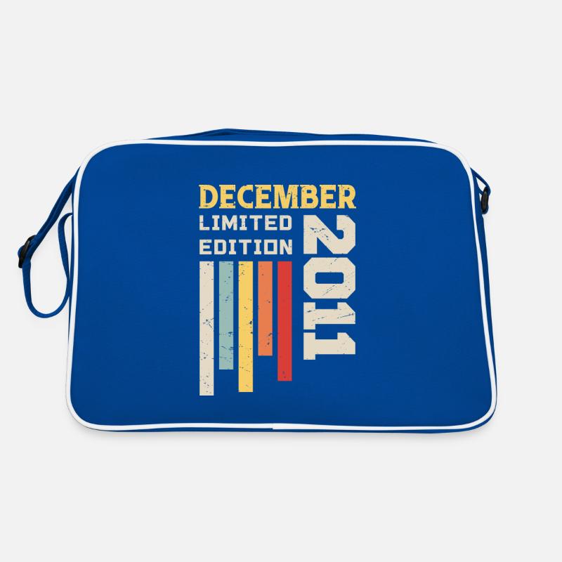 Dezember 2011 - Dezember 2011 Geburtstagsgeschenk Retro Tasche