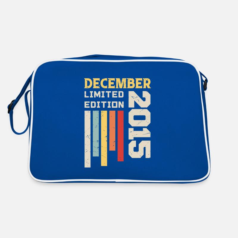 Dezember 2015 - Dezember 2015 Geburtstagsgeschenk Retro Tasche