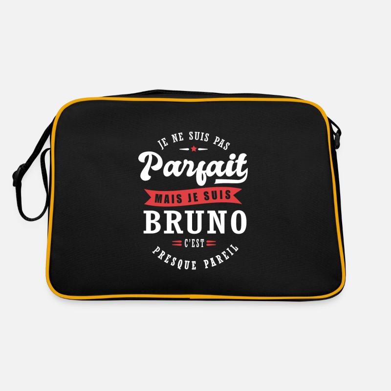 Bruno Parfait Cadeau prenom bruno Sac Retro