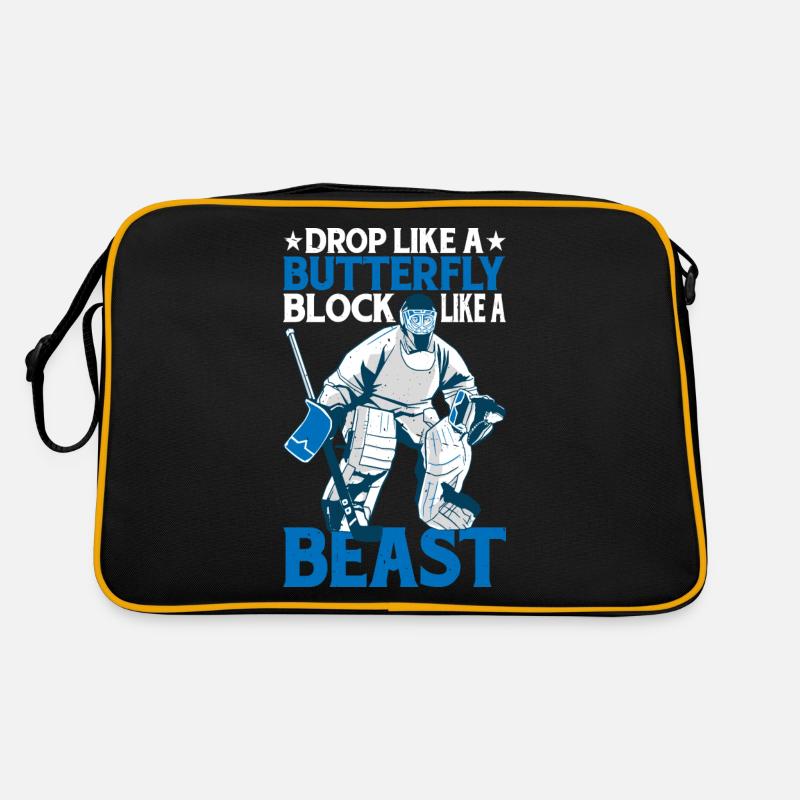 Drop Like A Butterfly, Block Like A Beast 2 Retro Bag