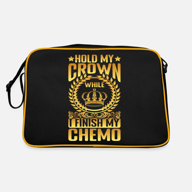 Hold My Crown While I Finish My Chemo 68 Retro Tasche