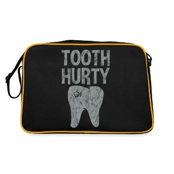 Tooth Hurty 3 - Retro Bag - black/gold - Back