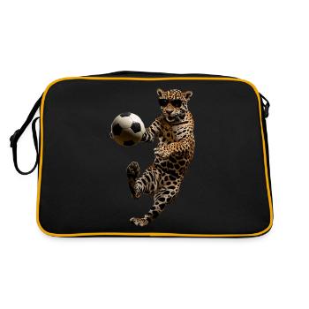 Jaguar - Retro Bag - black/gold - Back