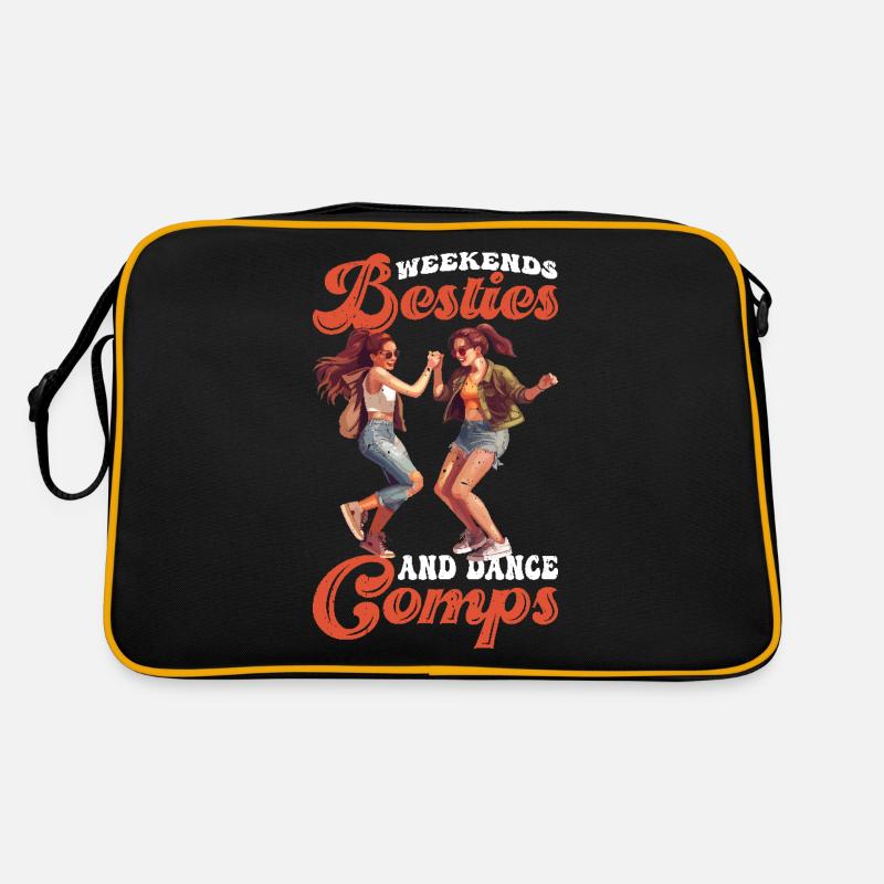 Weekends Besties And Dance Comps 6 Retro Tasche