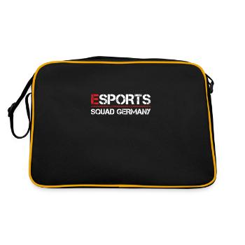 ESPORTS Squad Germany E Sports Gamer Clan - Sac Retro - noir/or - Dos