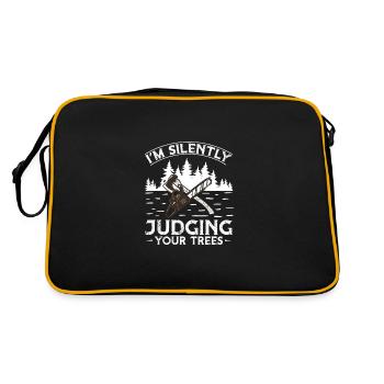 Bûcherons Bûcherons Foresterie - Sac Retro - noir/or - Dos