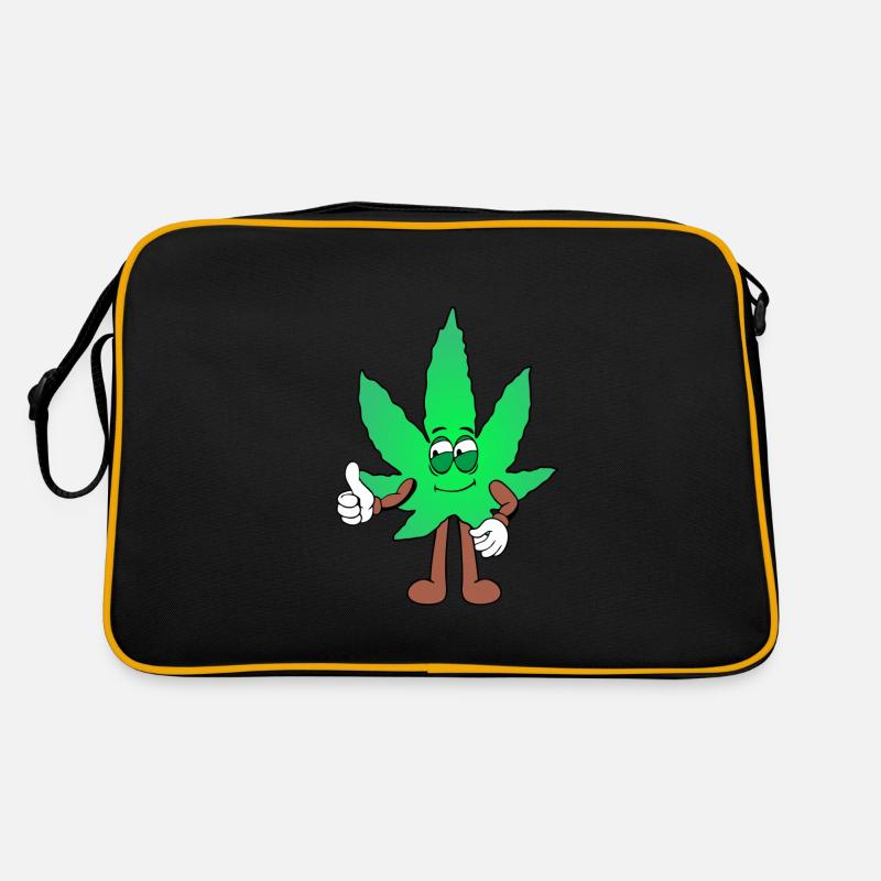 Der Bloom - Weed Cannabis Stoned Hanf Marihuana Retro Tasche