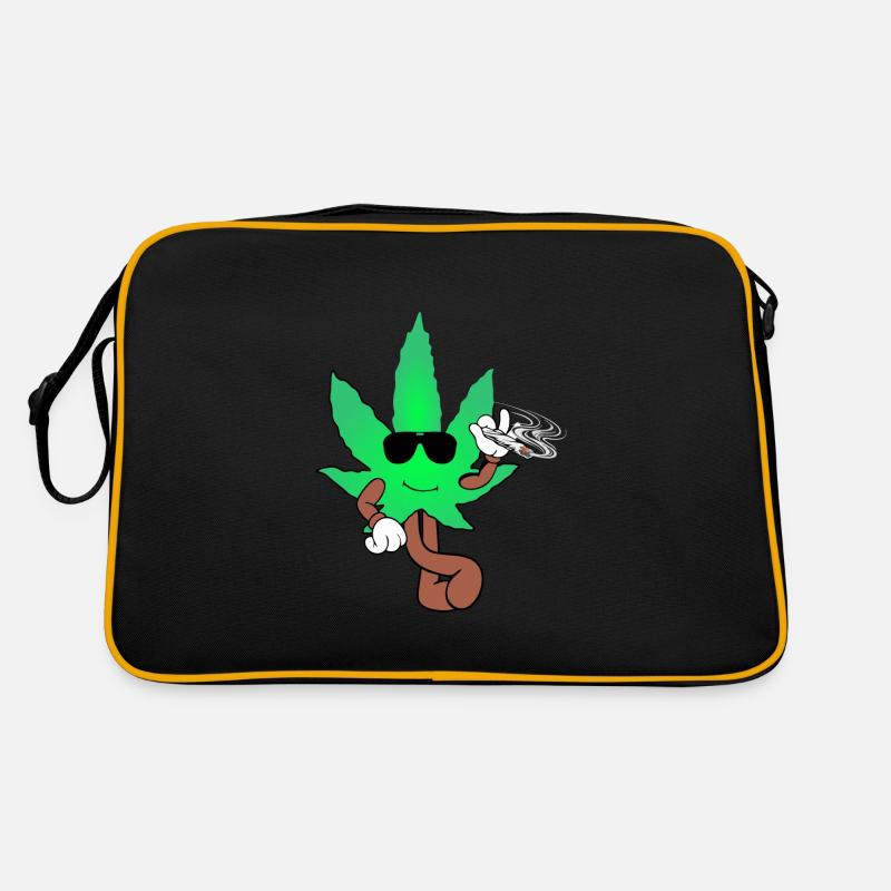 Der Bloom - Weed Cannabis Stoned Hanf Marihuana Retro Tasche