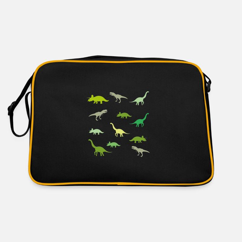 Dinosaurs Pattern Retro Bag
