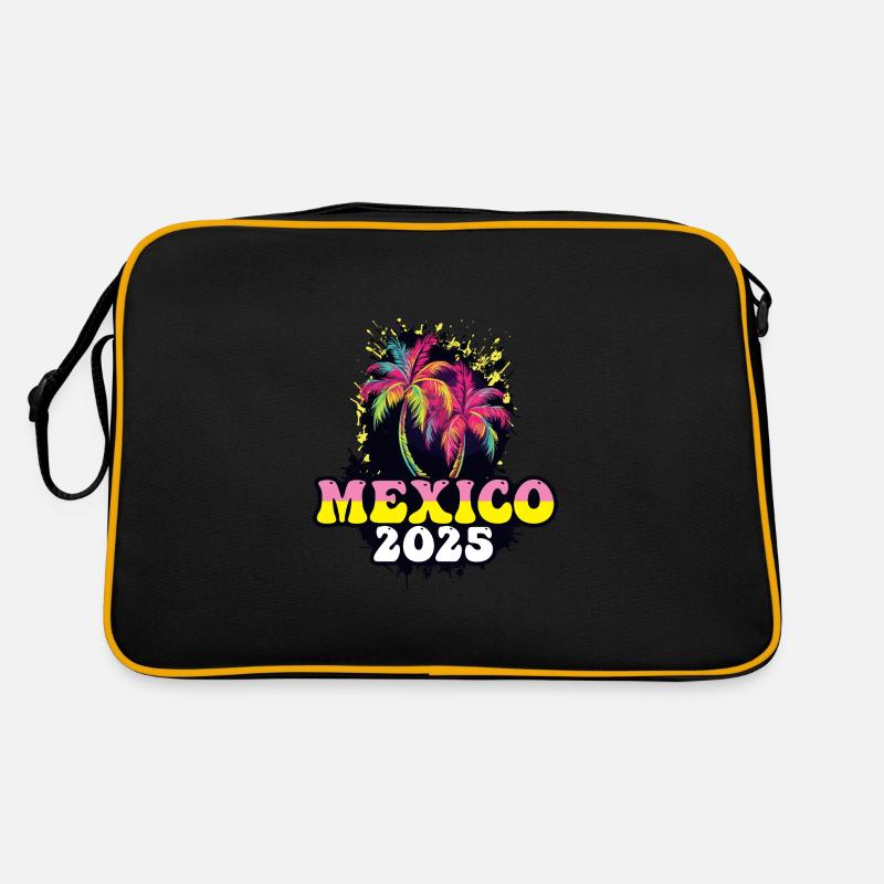 Mexique 2025 Palmiers de vacances Sac Retro