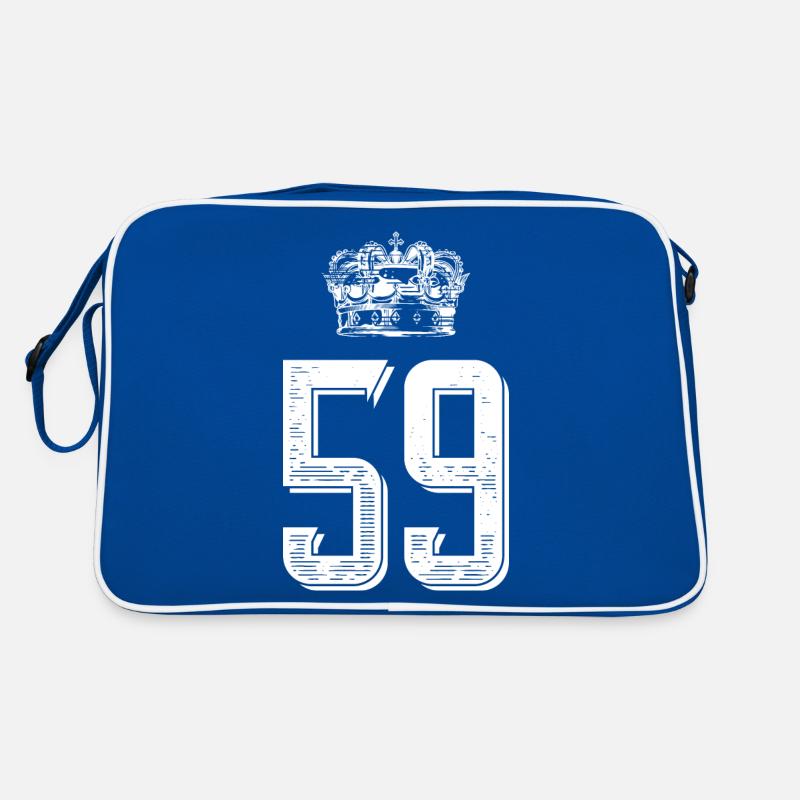 59 Couronne numérique Sac Retro