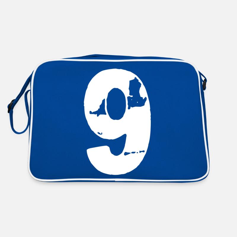 9 Maillot numéro Sac Retro