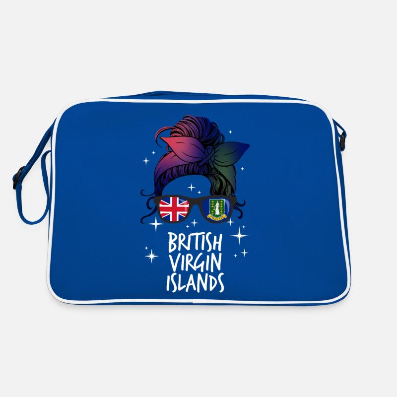 Britische Jungferninseln Retro Tasche